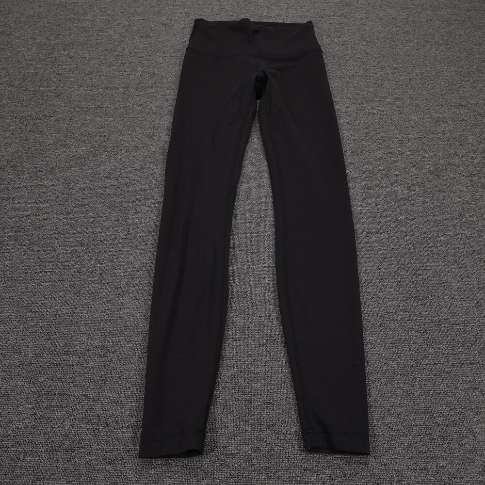 Lululemon Leggings Womens 6 Black Wunder Train High-Rise Tight 28 Everlux Yoga